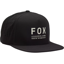 Fox Non Stop Tech Snapback Hat in Black