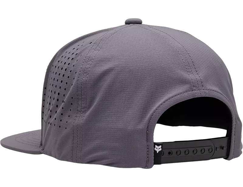 Fox Non Stop Tech Snapback Hat in Steel Grey-1
