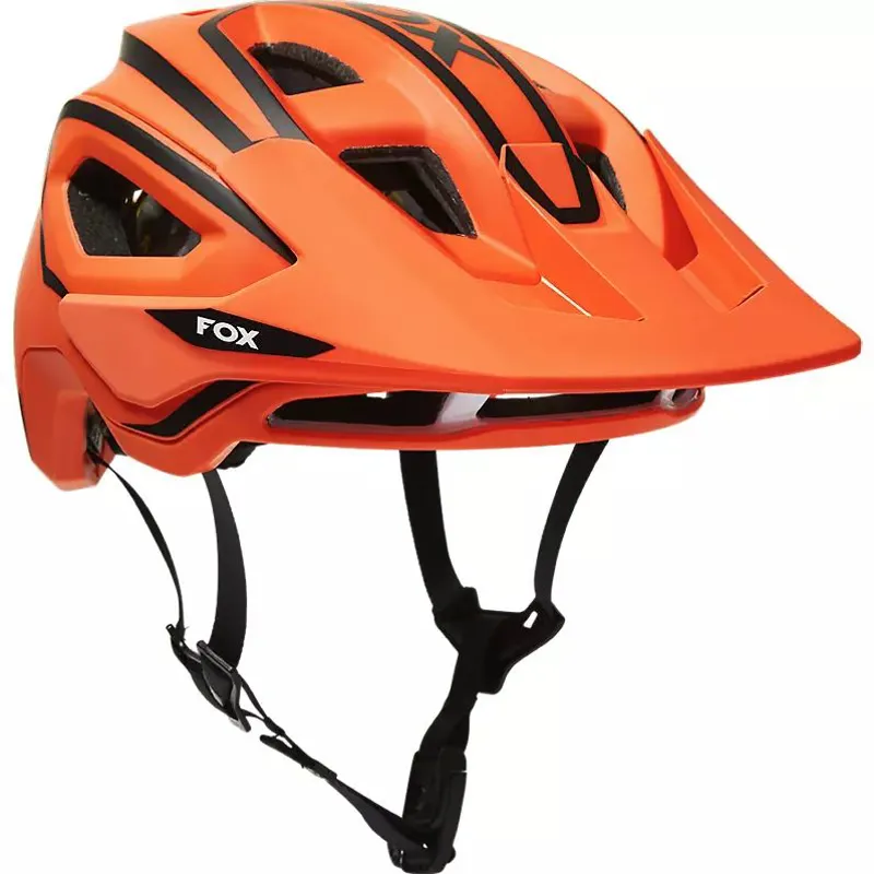 Fox Racing Speedframe Pro Dvide Helmet in Orange