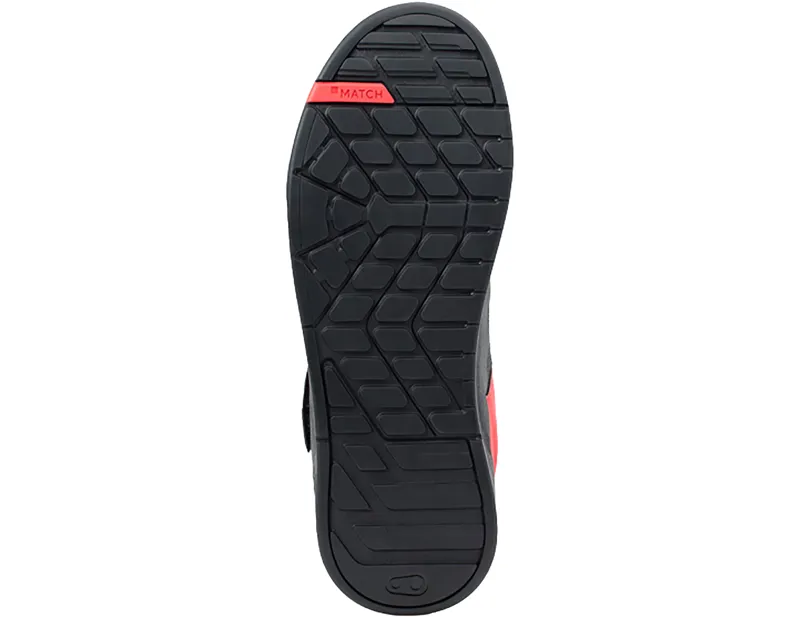 Crankbrothers Stamp Speedlace MTB Shoes in Grey/Black/Red-5