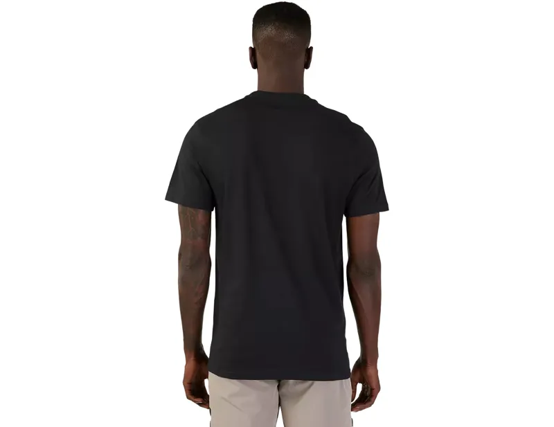 Fox Racing Absolute Short Sleeve Premium Tee in Black/White-2