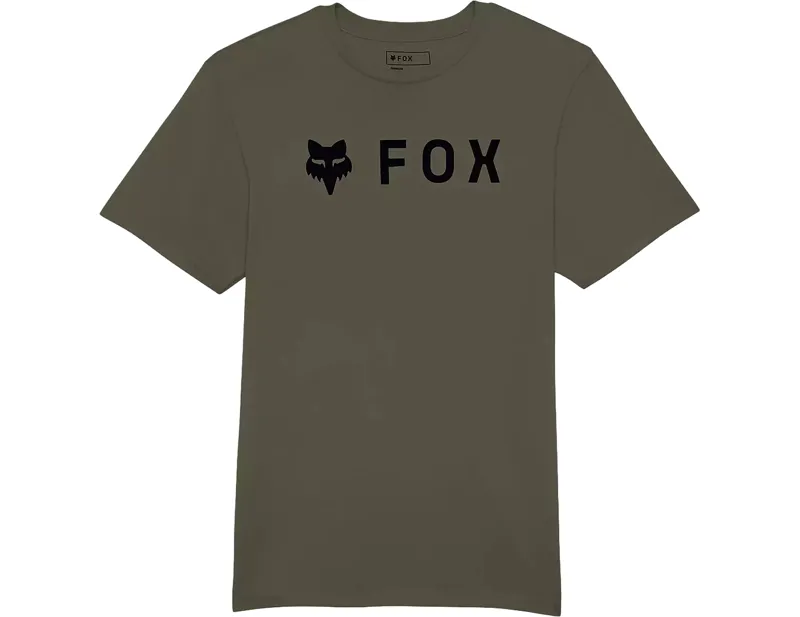 Fox Racing Absolute Short Sleeve Premium Tee in Olive Green