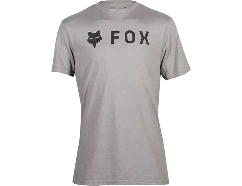Fox Racing Absolute Short Sleeve Premium Tee in Heather Graphite Grey