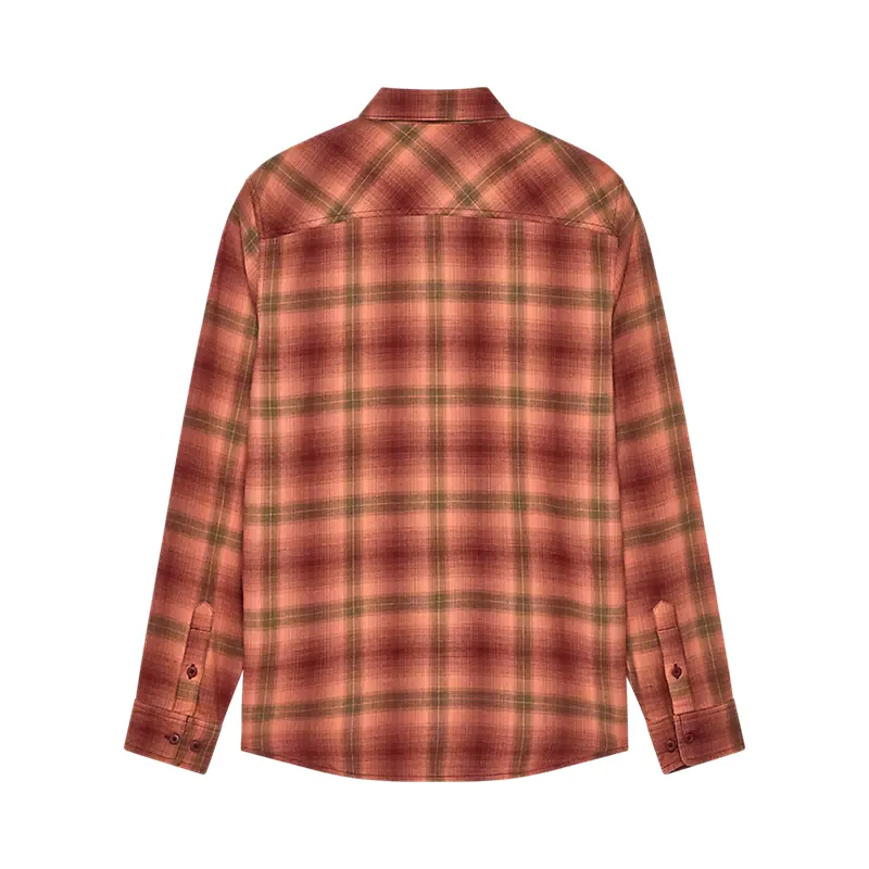 Fox Racing Survivalist Flannel Shirt in Rust Brown-1