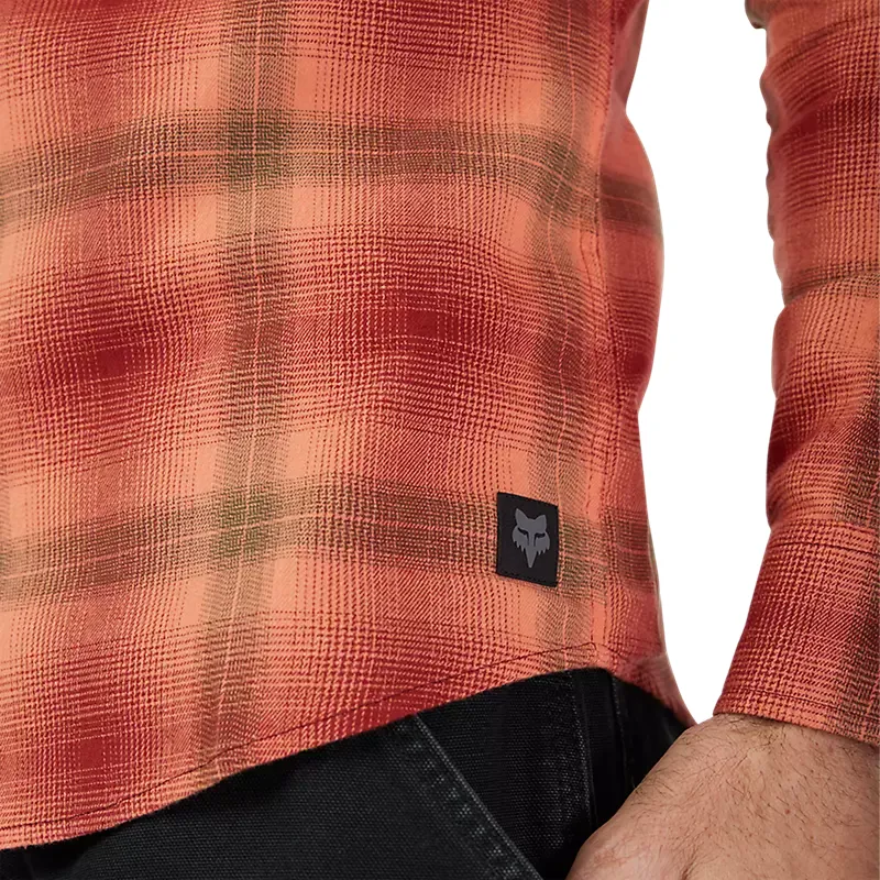 Fox Racing Survivalist Flannel Shirt in Rust Brown-7