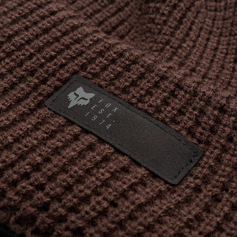Fox Zenther Beanie in Cocoa Brown-2