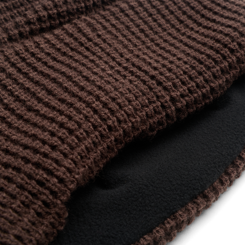 Fox Zenther Beanie in Cocoa Brown-3