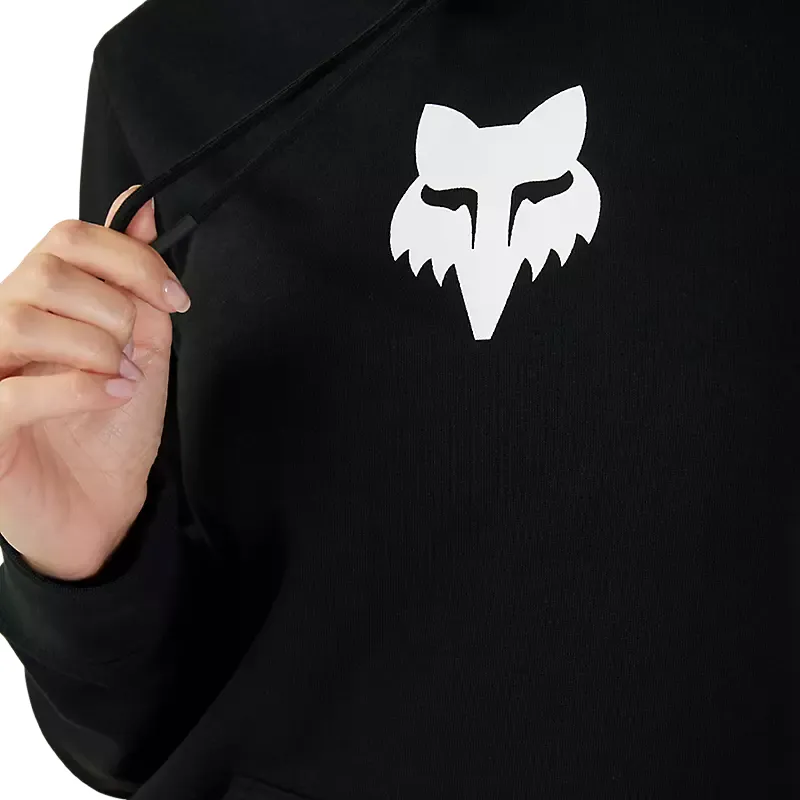 Fox Racing Women's Fox Head Pullover Hoodie in Black/White-6