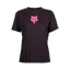 Fox Racing Women's Fox Head Basic Tee in Black/Pink