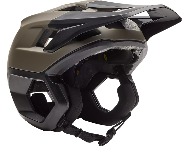 Fox Racing DropFrame Helmet in Military Green