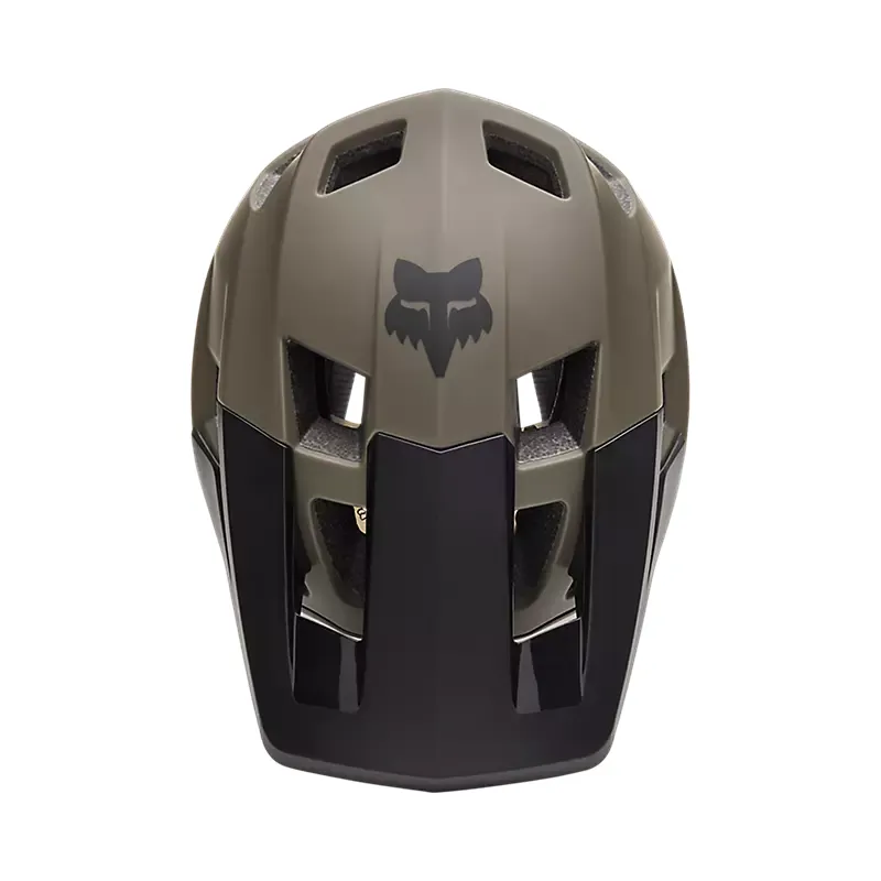 Fox Racing DropFrame Helmet in Military Green-3