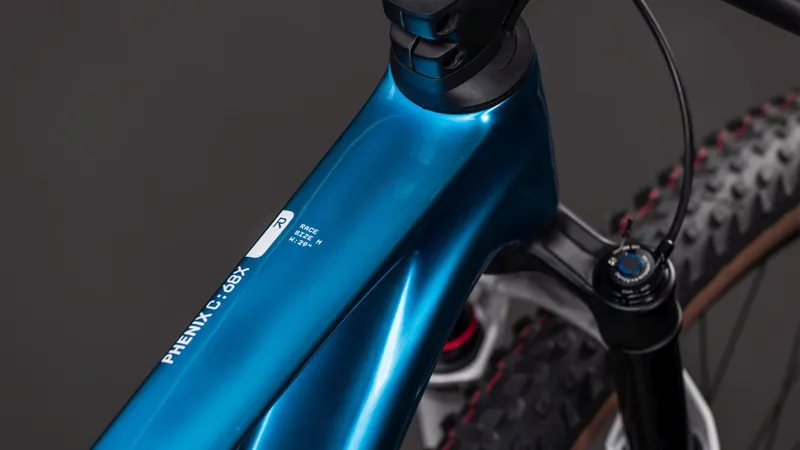 Cube Phenix c:68x Race Hardtail Mountain Bike 2026 in Chromeblue-1