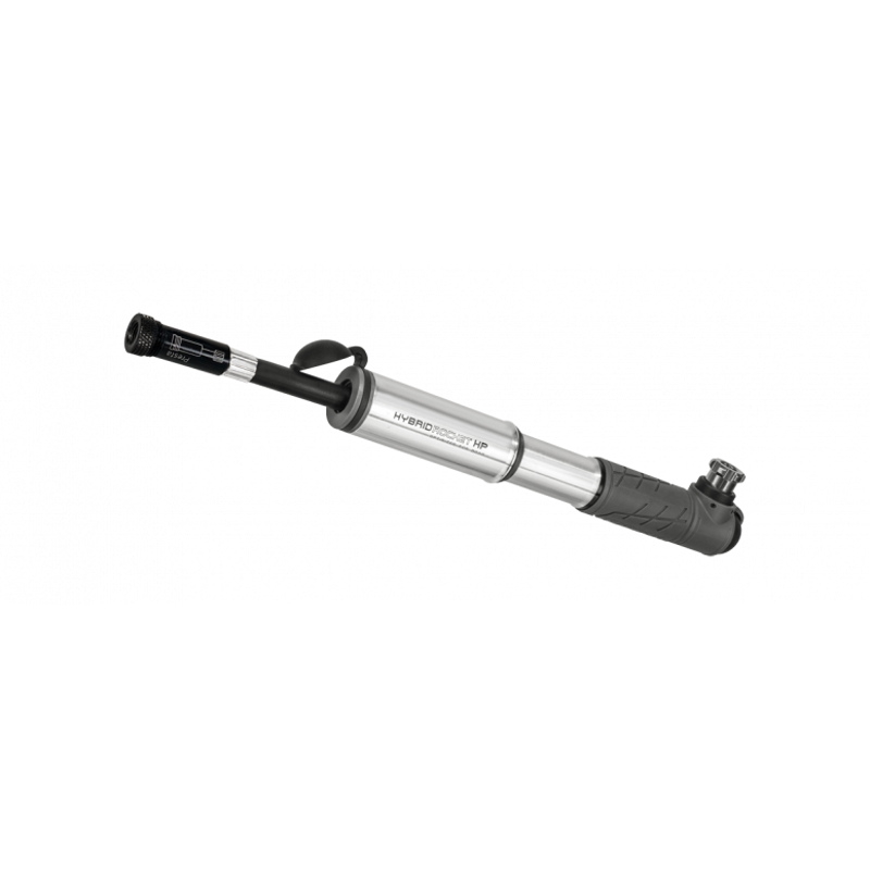 Topeak Hybrid Rocket HP Mini Pump in Silver-1
