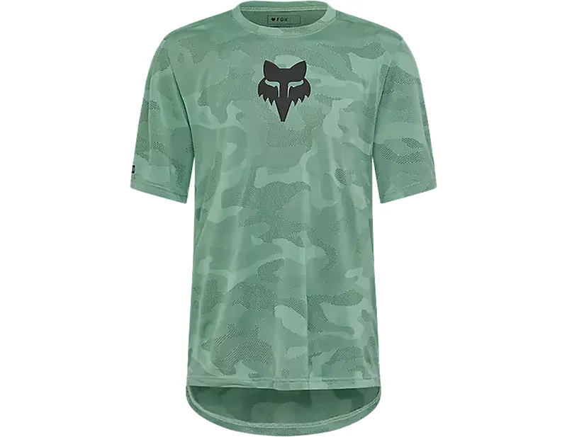 Fox Ranger TruDri Short Sleeve Jersey in Pine Green