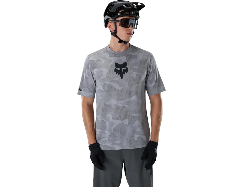 Fox Ranger TruDri Short Sleeve Jersey in Pewter-3