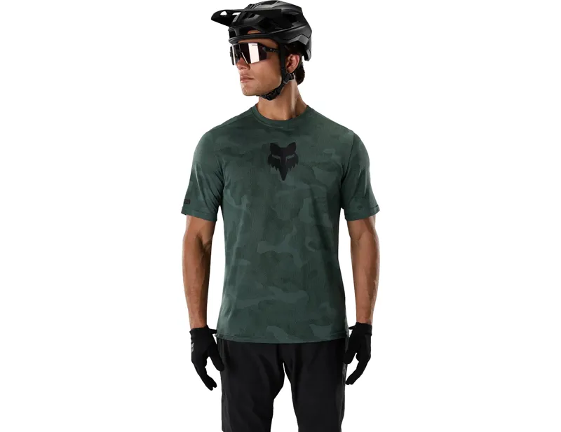 Fox Ranger TruDri Short Sleeve Jersey in Sage-2