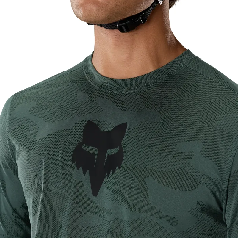 Fox Ranger TruDri Short Sleeve Jersey in Sage-4