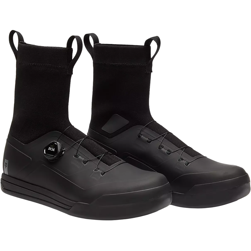 Balfes Bikes Fox Union All Weather Flat Shoes in Black | Free postage over £30, £10 off first order, price match & 0% finance.