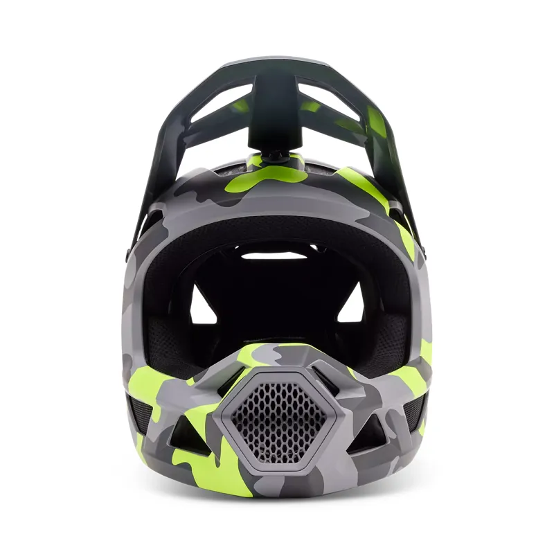 Fox Racing Rampage Youth Full Face MTB Helmet in Green Camo-2