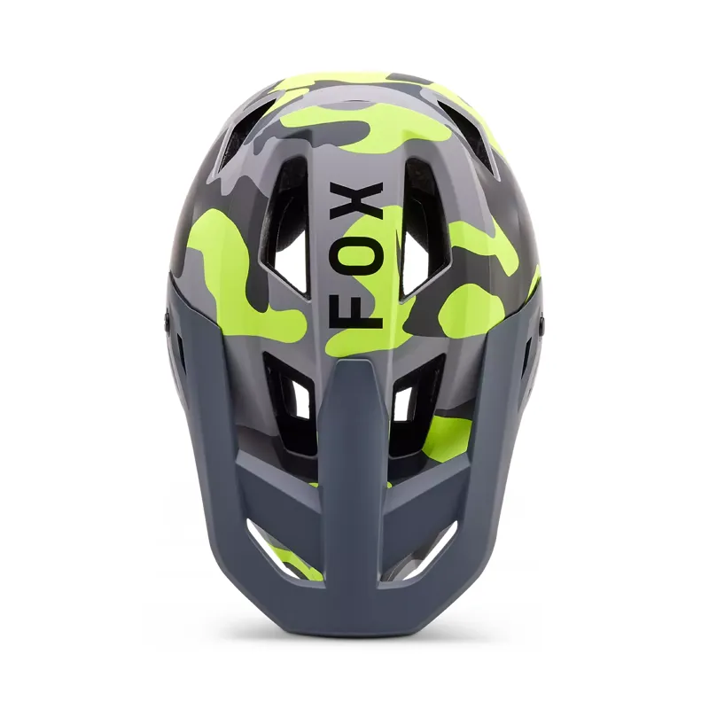 Fox Racing Rampage Youth Full Face MTB Helmet in Green Camo-3