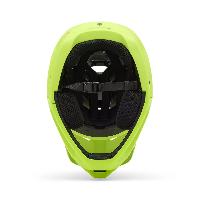 Fox Racing Proframe Youth MTB Full Face Helmet in Fluorescent Yellow-5
