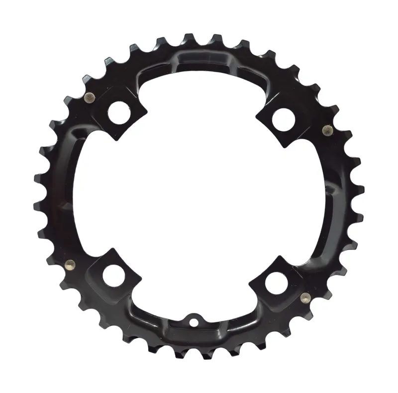 FSA Yamaha Ebike Chainring Set 2x11 104/64 BCD 48/36T in Black-3