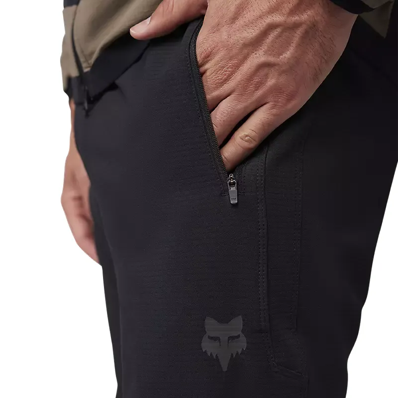 Fox Racing Flexair Pro Fire Alpha Pants in Black-4