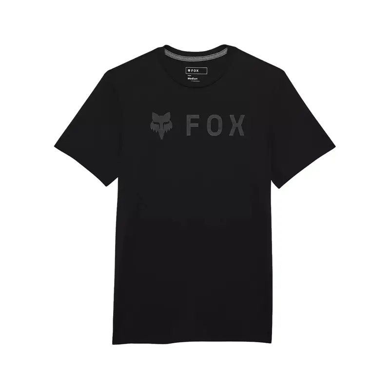 Balfes Bikes Fox Racing Absolute Short Sleeve Tech Tee in Black | Free postage over £30, £10 off first order, price match & 0% finance.