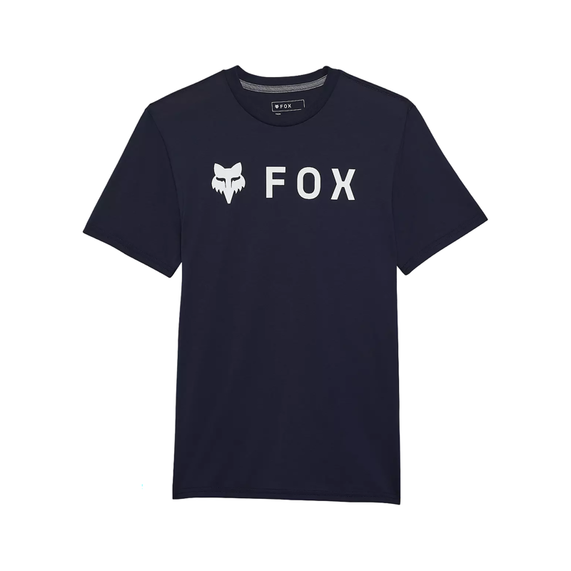 Balfes Bikes Fox Racing Absolute Short Sleeve Tech Tee in Midnight Blue | Free postage over £30, £10 off first order, price match & 0% finance.
