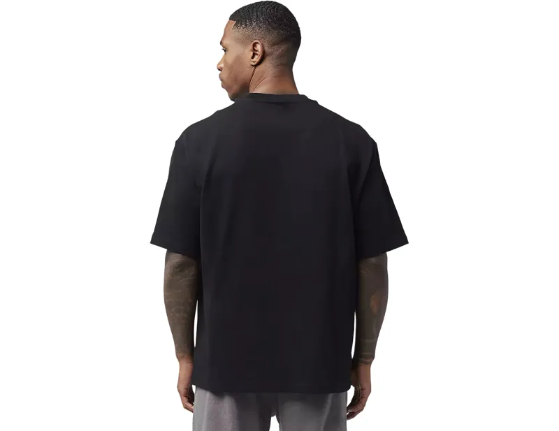 Fox Wordmark Oversized Short Sleeve T-Shirt in Black-3