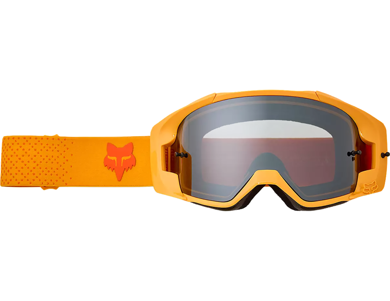 Fox Racing Vue Core Mirrored Lens Goggles in Tan Orange