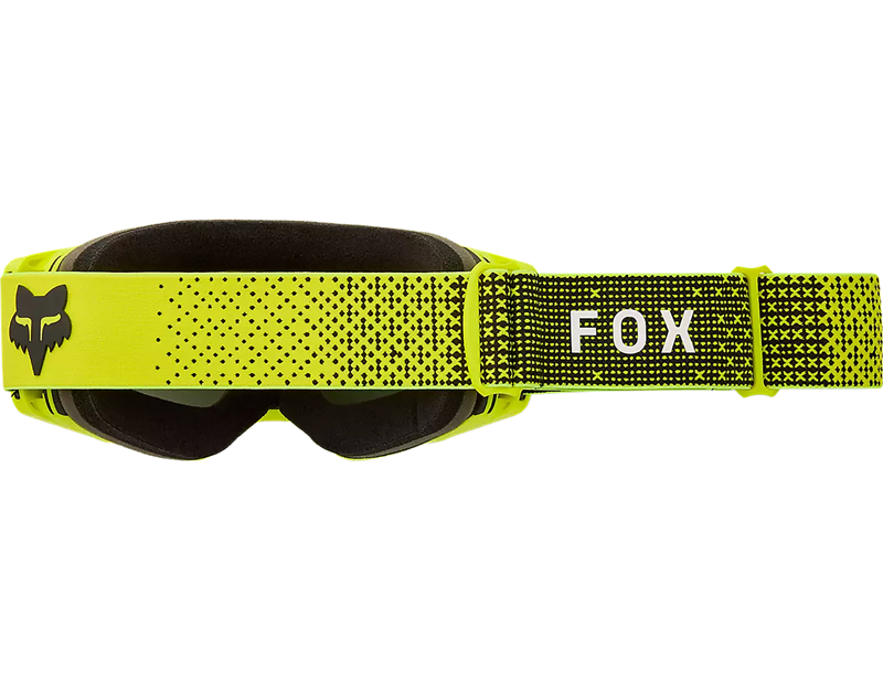 Fox Racing Vue Core Mirrored Lens Goggles in Fluorescent Yellow-1