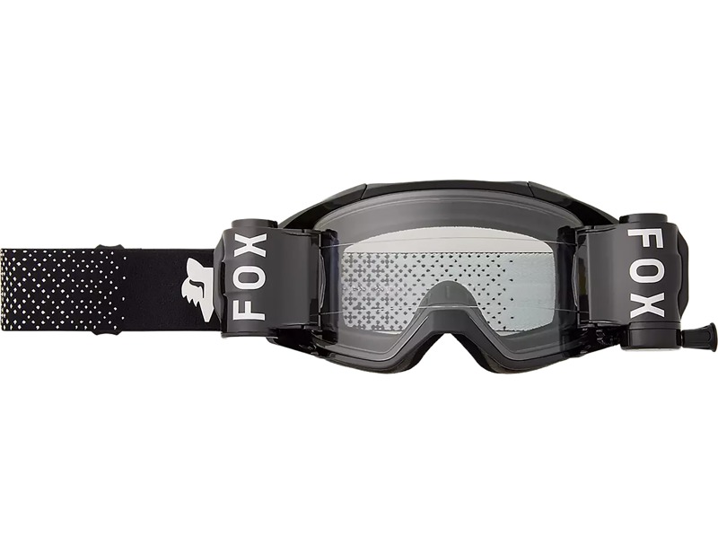 Balfes Bikes Fox Racing Vue Roll Off Goggles in Black | Free postage over £30, £10 off first order, price match & 0% finance.
