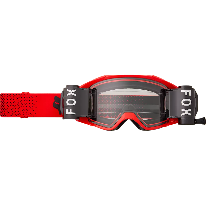 Balfes Bikes Fox Racing Vue Roll Off Goggles in Red | Free postage over £30, £10 off first order, price match & 0% finance.
