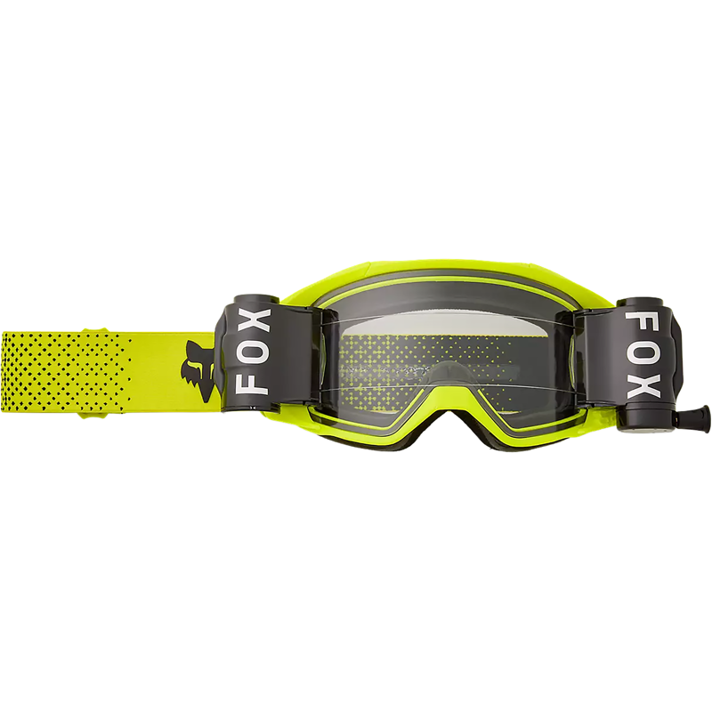 Balfes Bikes Fox Racing Vue Roll Off Goggles in Fluorescent Yellow | Free postage over £30, £10 off first order, price match & 0% finance.