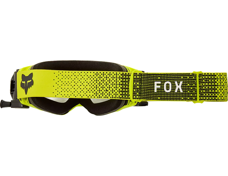 Fox Racing Vue Roll Off Goggles in Fluorescent Yellow-1