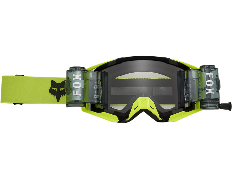 Fox Racing Airspace Roll Off Goggles in Fluorescent Yellow