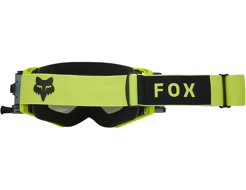 Fox Racing Airspace Roll Off Goggles in Fluorescent Yellow-1