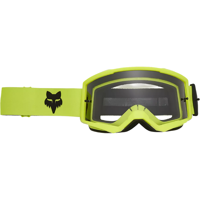 Balfes Bikes Fox Main Core Goggles in Fluorescent Yellow | Free postage over £30, £10 off first order, price match & 0% finance.