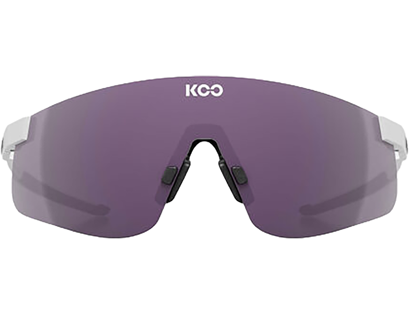 Koo Nova Sunglasses in White Matt/Photochromic Pink-1