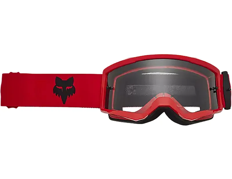 Fox Racing Youth Main Core Goggle in fluro red