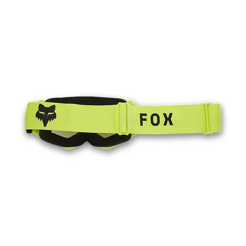 Fox Racing Youth Main Core Goggle in fluro yellow-1
