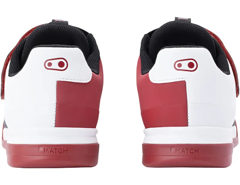 Crankbrothers Mallet Speedlace Shoes in Red/Black/White-3