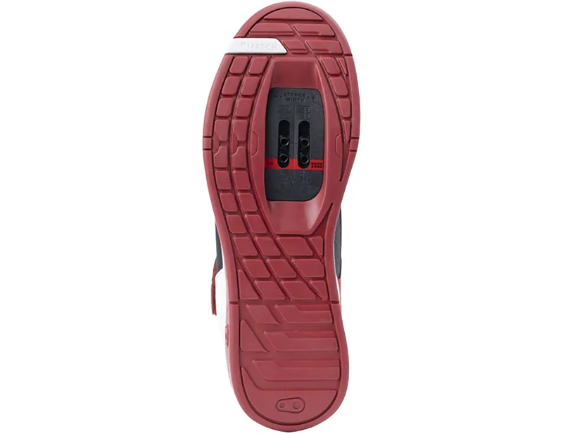 Crankbrothers Mallet Speedlace Shoes in Red/Black/White-4