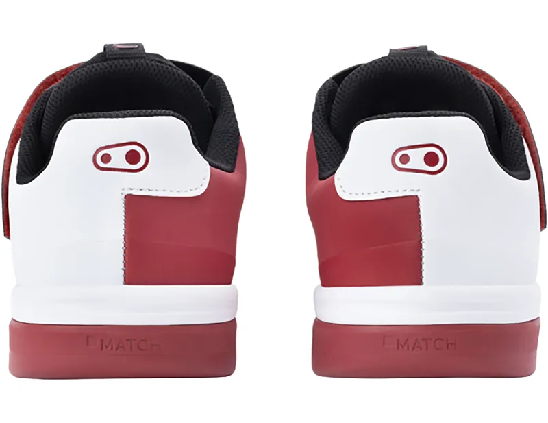 Crankbrothers Stamp Speedlace MTB Shoes in Red/Black/White-3