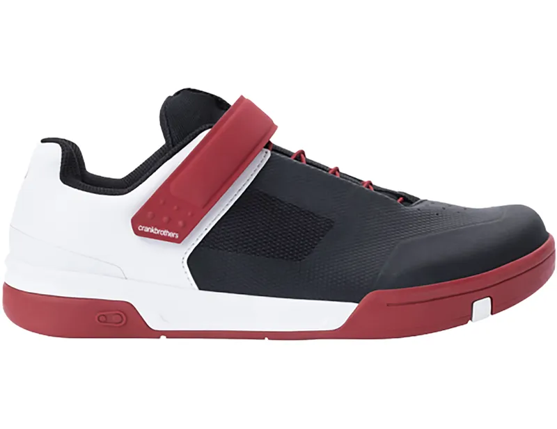 Crankbrothers Stamp Speedlace MTB Shoes in Red/Black/White-1