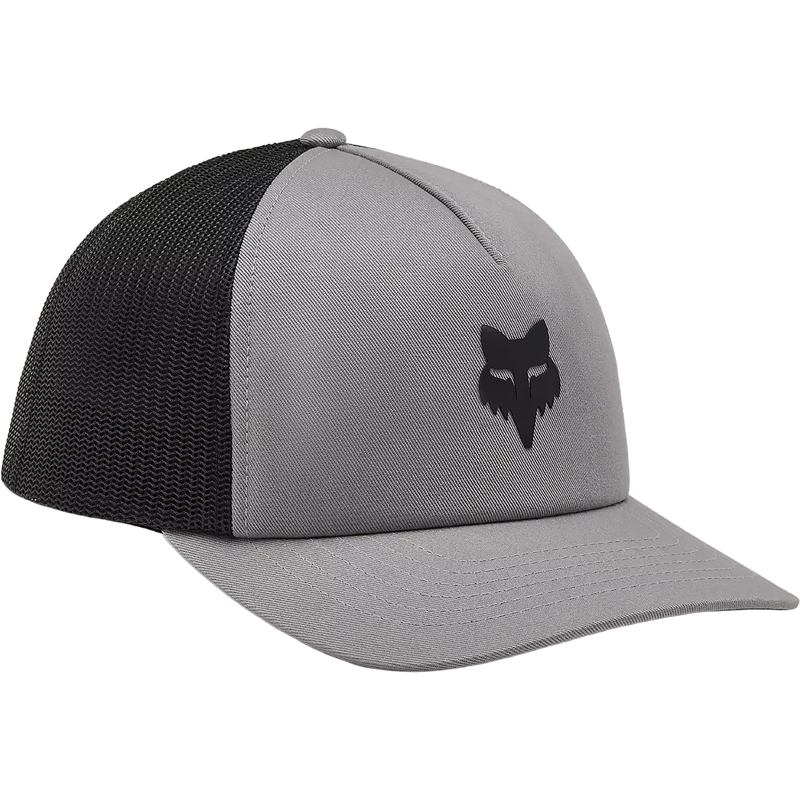 Balfes Bikes Fox Head Trucker Hat in Steel Grey | Free postage over £30, £10 off first order, price match & 0% finance.