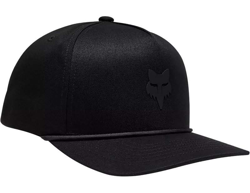 Balfes Bikes Fox Head Rope Hat in Black/Black | Free postage over £30, £10 off first order, price match & 0% finance.