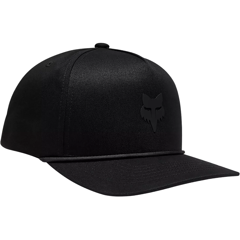 Balfes Bikes Fox Head Rope Hat in Black/Black | Free postage over £30, £10 off first order, price match & 0% finance.