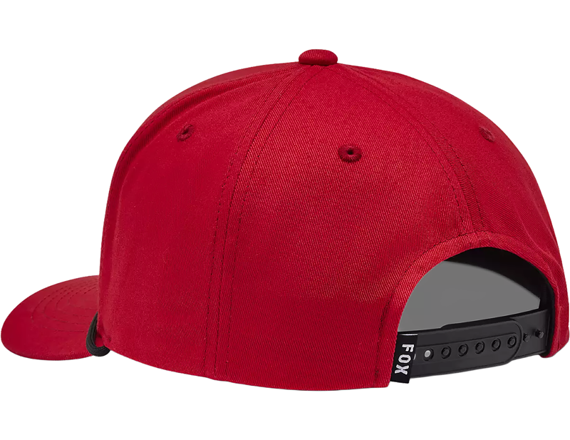 Fox Head Rope Hat in Flame Red-1